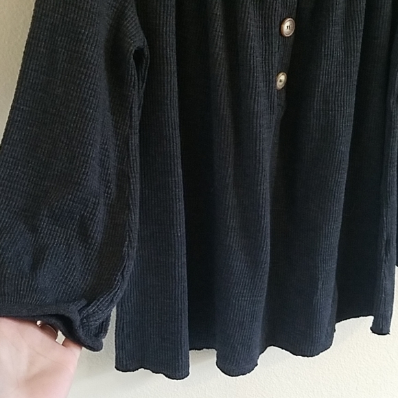 NWT Anthropologie | t.la Ithica Henley Top - Picture 3 of 8